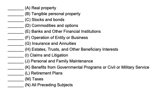 Filling out a Power of Attorney Form Step 2: Grant General Authority